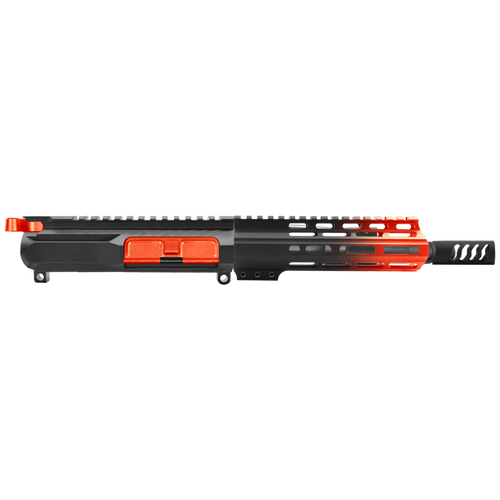 AR15 7.5" Upper Receiver 5.56 AR15-Upper AR15-Upper-Receiver Orange Upper