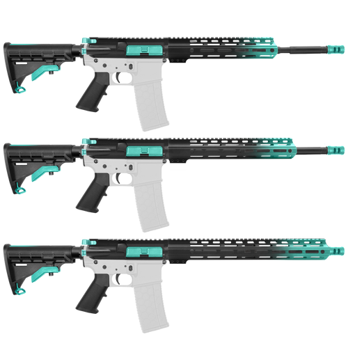 AR15 16" Upper Receiver 5.56 AR15 Upper Lower Build Kit Lower Parts Kit (14)