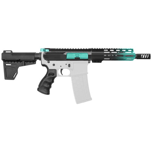 AR15 Pistol Upper Receiver 5.56 AR15 Upper Lower Build Kit Lower Parts Kit (10)