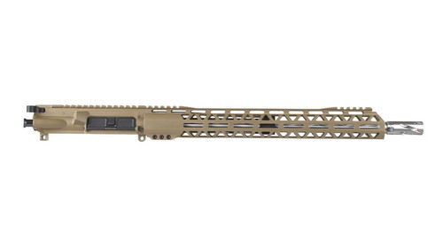 AR15 16" Upper Receiver .300 BLK AR15 Upper FDE Cerakote AR15-FDE-Upper FDE (2)