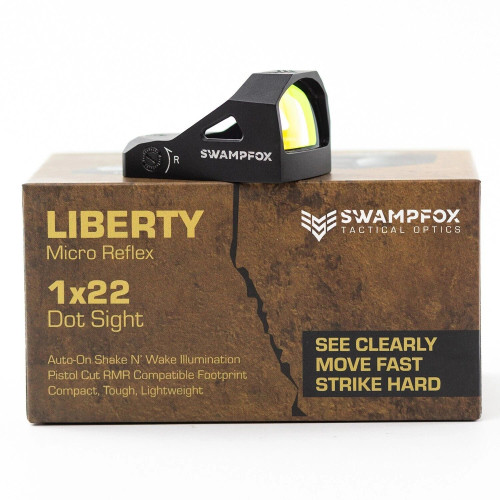 Swampfox Liberty Green Dot Sight RMR Swampfox Sight Dot Green RMR Liberty