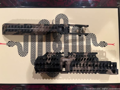 Barwarus Camo Rail Set T-33 AK Dust Cover Alpha-1 Alpha Handguard