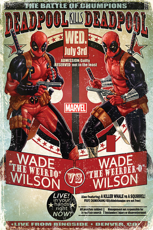 Deadpool vs. Deadpool Poster