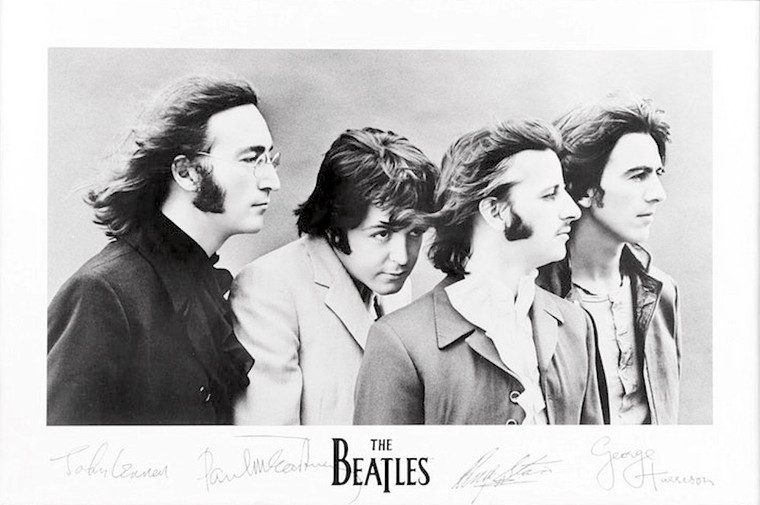 The Beatles - Mad Day Out 1968 (Horizontal) Poster