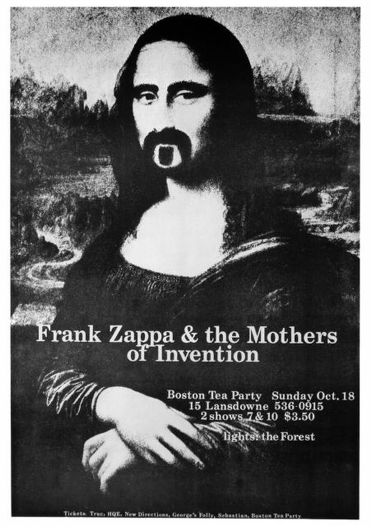 Frank Zappa - Mona Lisa Poster

Music Poster

Poster Size 24" x 36"