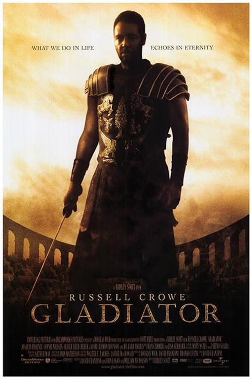 Gladiator - What We Do In Life Movie Poster