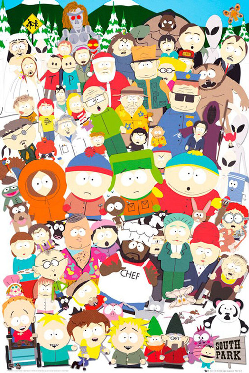 South Park - Cast Poster