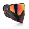 DYE i5 Invision Paintball Goggles - FIRE 2.0 BLK/RED