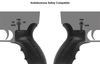 UTG PRO USA Made Ambidextrous Pistol Grip