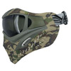 VForce Grill SE Paintball Goggles - Woodland Camo w/ Smoke Lens