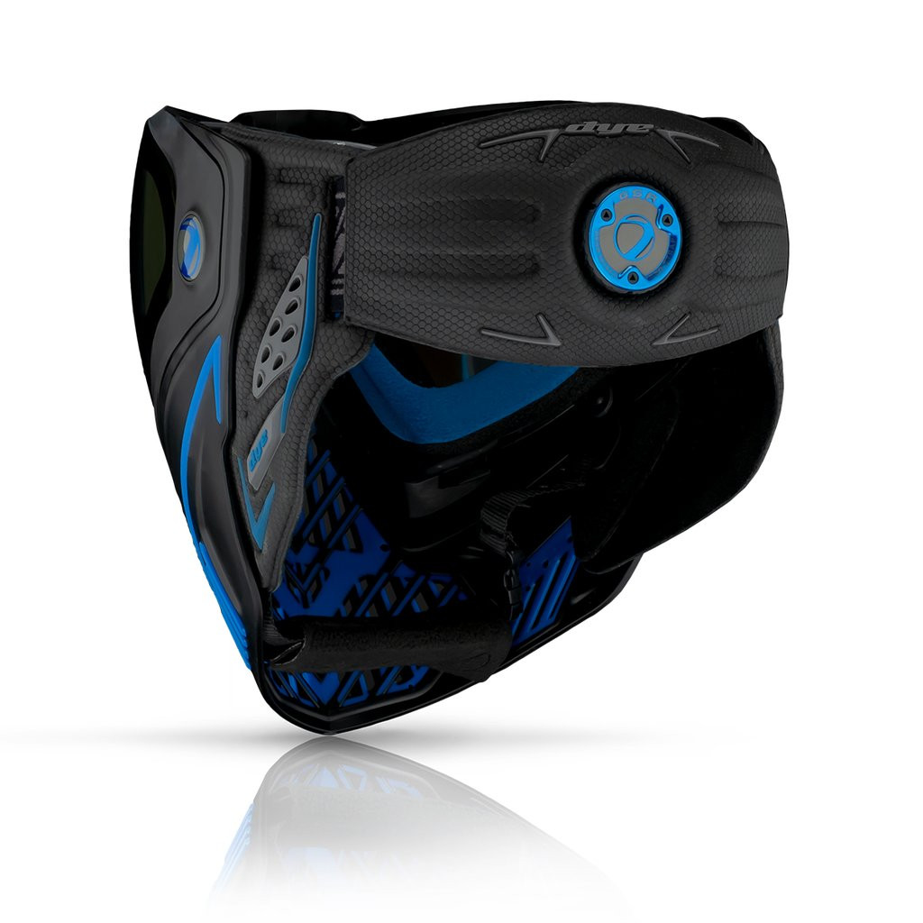 DYE i5 Invision Storm 2.0 Mask Goggles Black/Blue | ROCKSTAR Tactical