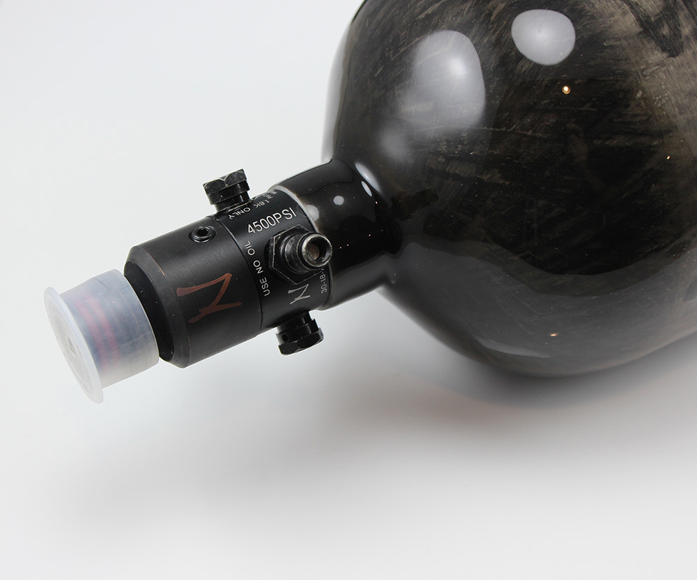 Ninja Paintball 68/4500 LITE Carbon Fiber HPA Tank - Black