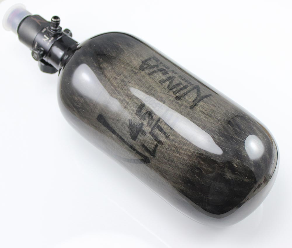 Ninja Paintball 45/4500 LITE Carbon Fiber HPA Tank - Black
