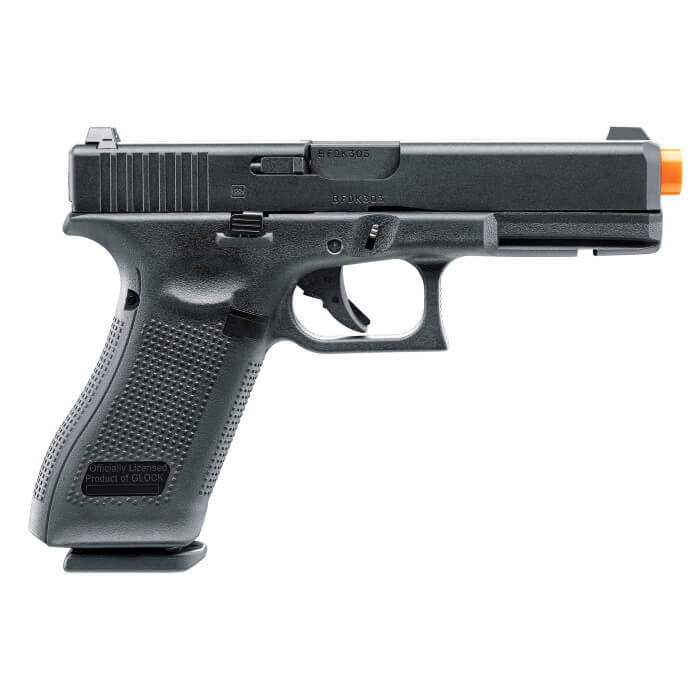 GLOCK 17 エアソフトガン 6mm GLOCK G17 GEN 5 MOS GBB-6MM-BLACK - AirsoftJunkiez.com