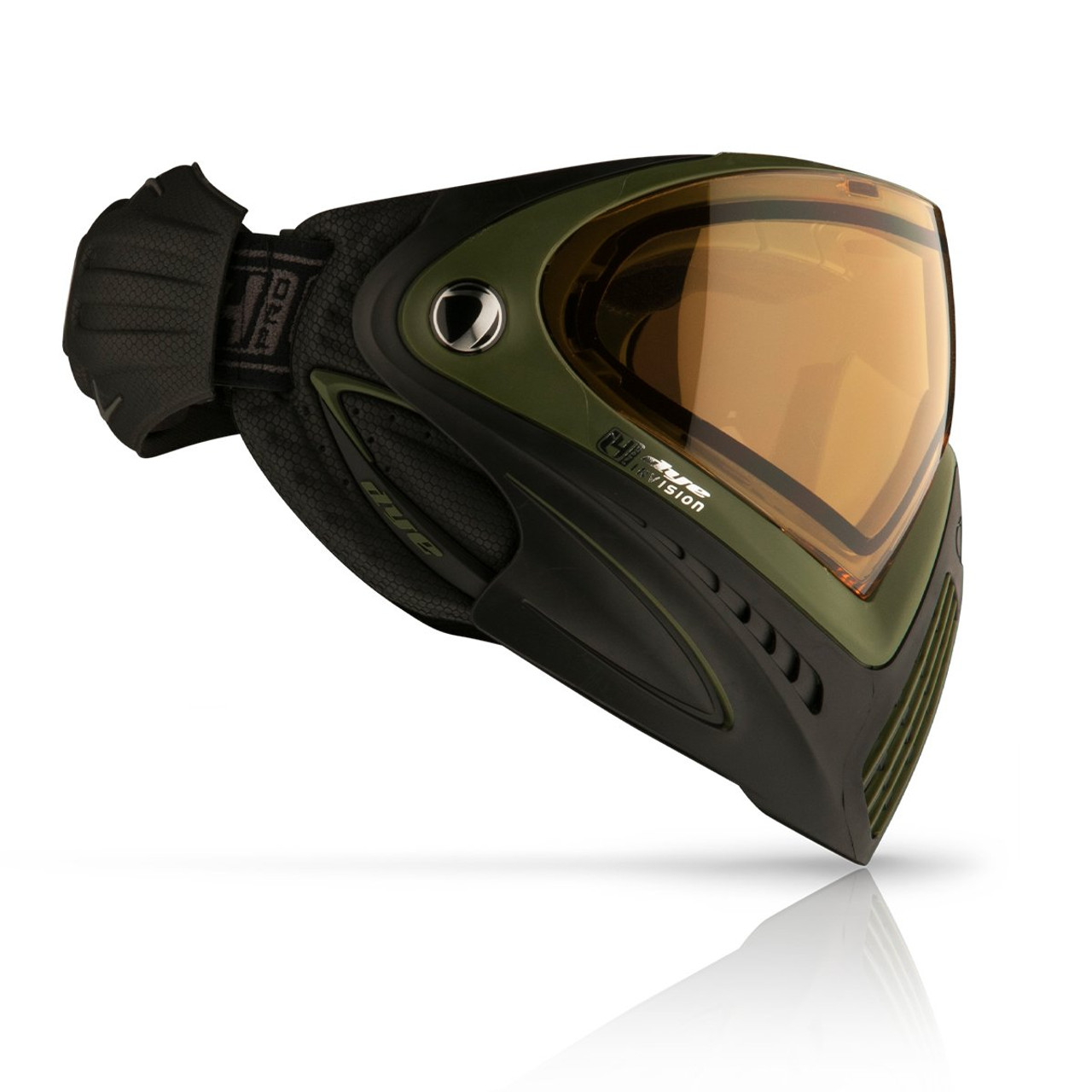 DYE Paintball Pro Goggles - SRNGT Black/Olive | ROCKSTAR Tactical