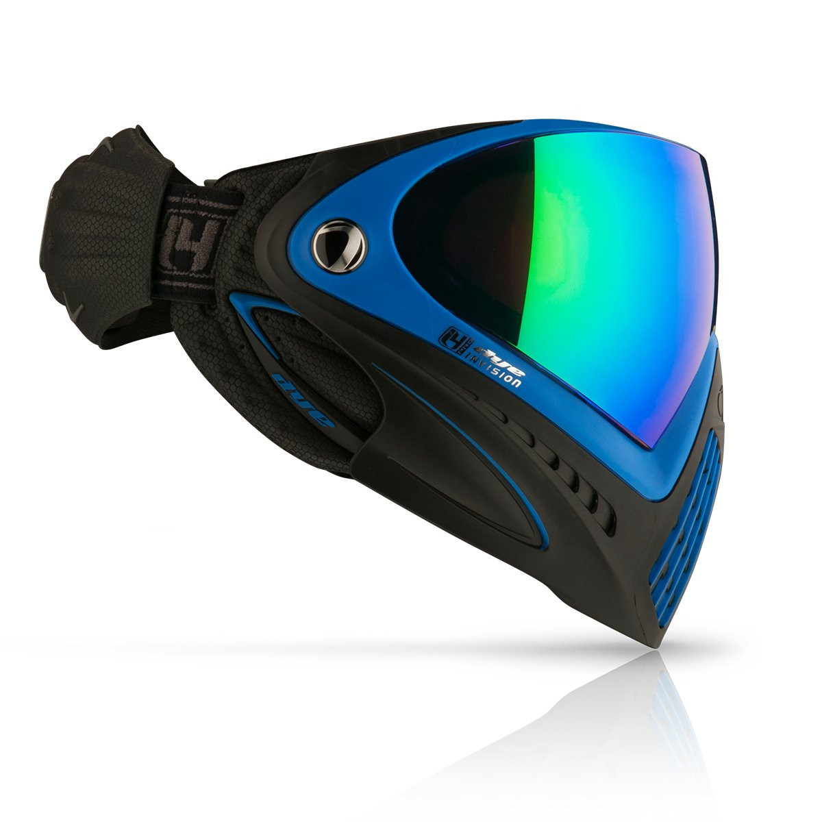 DYE Paintball i4 Pro Goggles - Seatec Black/Blue | ROCKSTAR Tactical