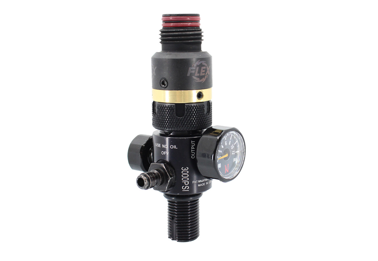 Ninja Paintball Rotational FLEX 3K Regulator - 300-900psi