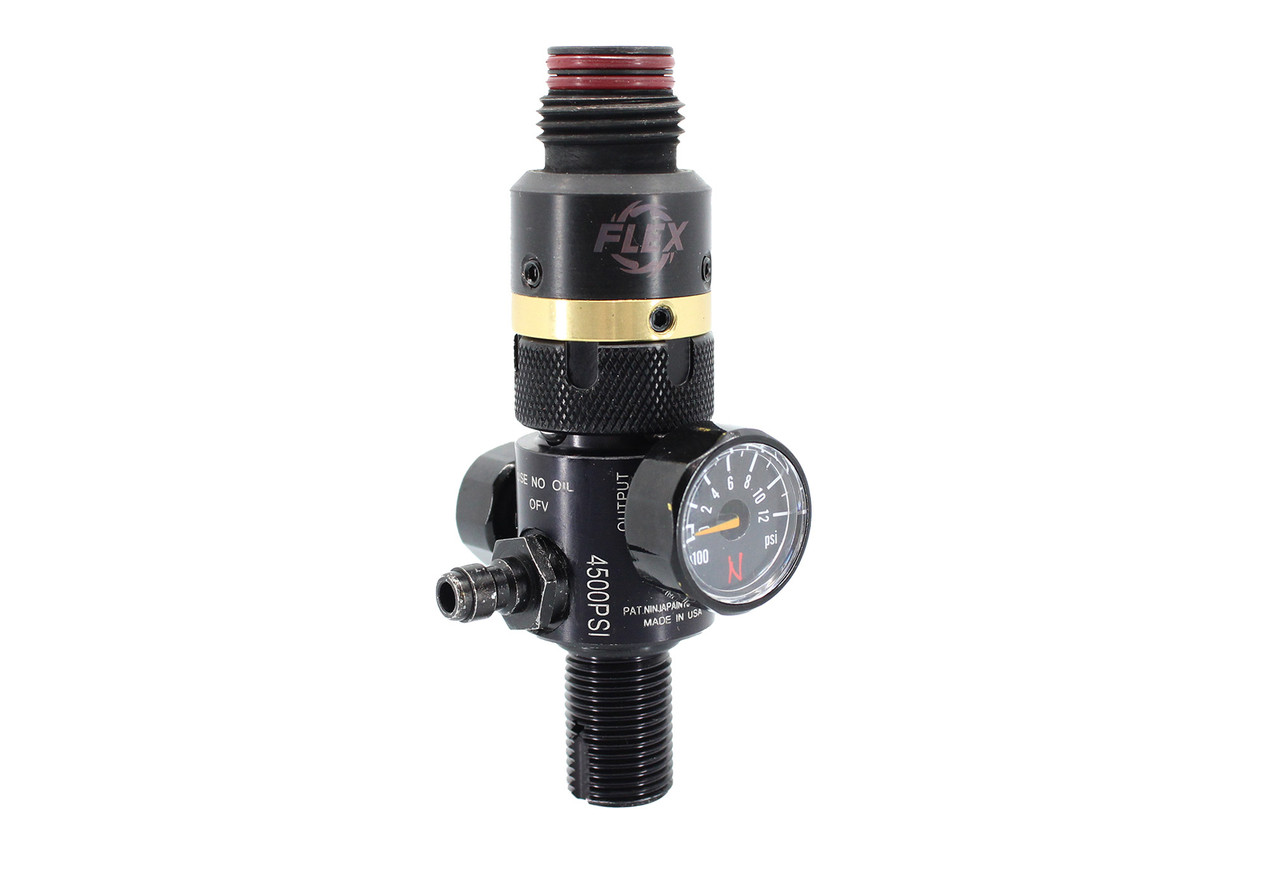 Ninja Paintball Rotational FLEX 4.5K Regulator - 300-900psi