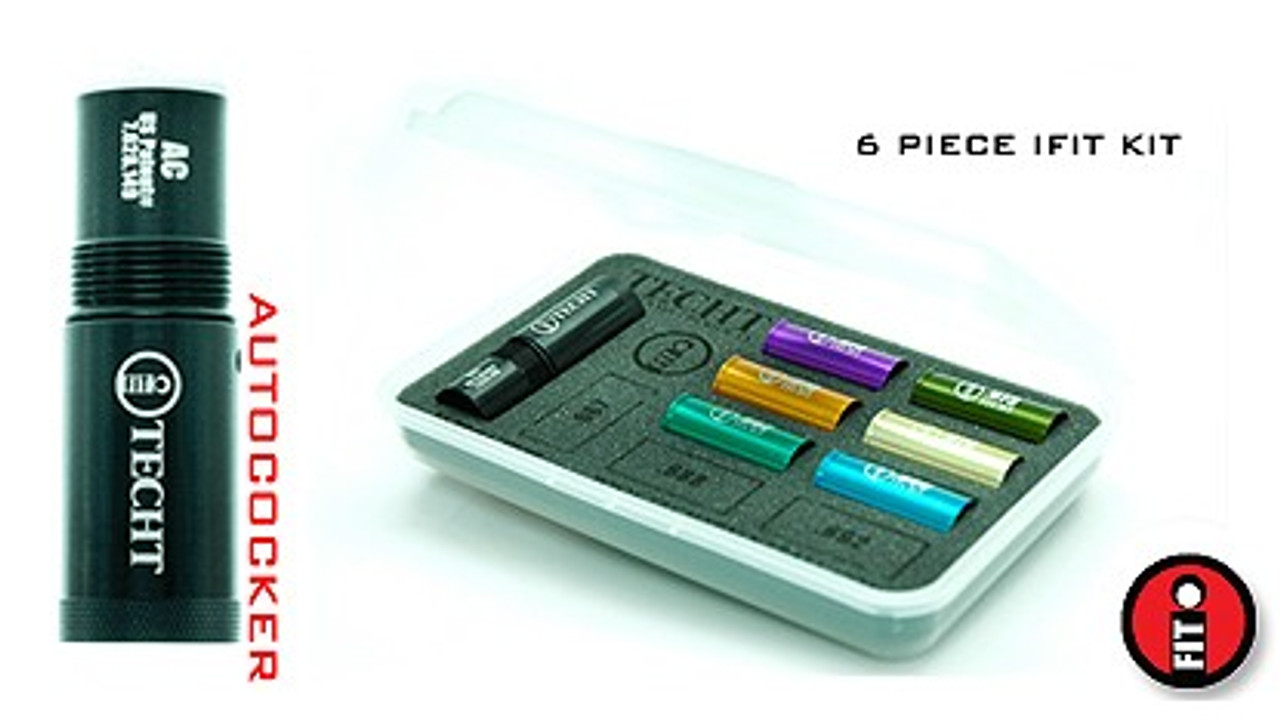 TechT Paintball iFIT Barrel Bore 6 Piece Kit Autococker ROCKSTAR