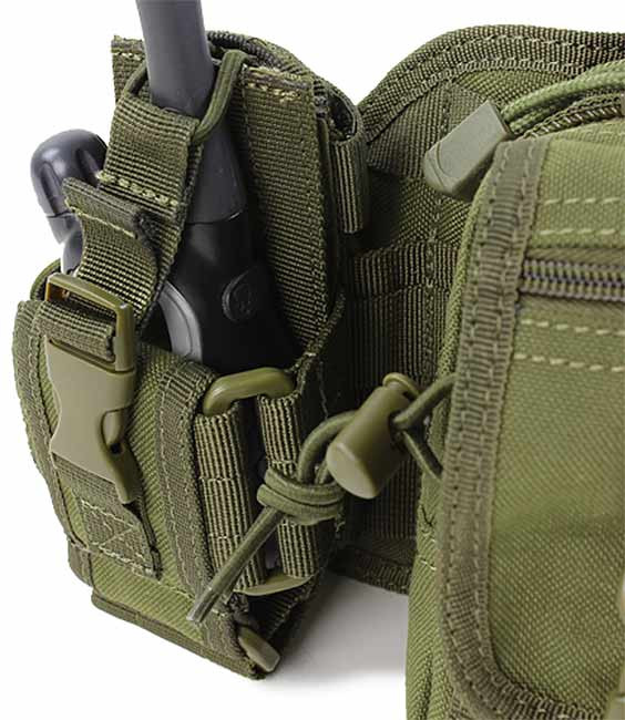 Pochette Utilitaire Condor Leg Rig - Système MOLLE, Réglable, Poches Externes, Pour Chasse Ou Airsoft, Neuf