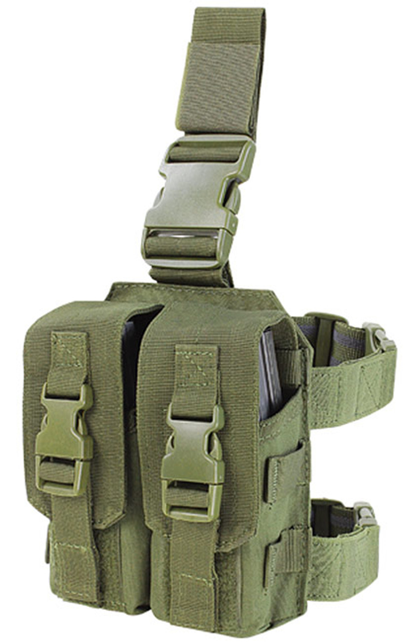 Condor Drop Leg M4 Double Mag Pouch - ROCKSTAR Tactical Systems