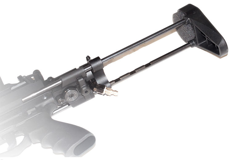 Valken Dual Hybrid Collapsible M17 Stock (HCS) - ROCKSTAR Tactical