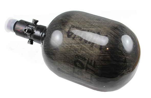 Ninja Paintball 50/4500 LITE Carbon Fiber HPA Tank - Black