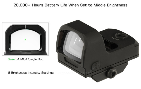 UTG OP3 Micro 4.0 MOA Red Dot Sight