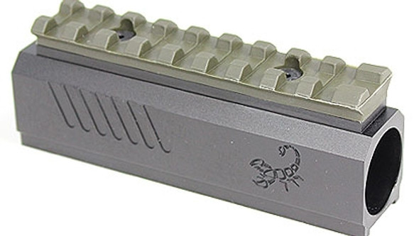 Lapco TiPX Front Block with Picatinny Rail - OD