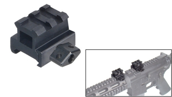 UTG Grade 2 Slot 0.8" Medium Profile Riser Mount/Rail