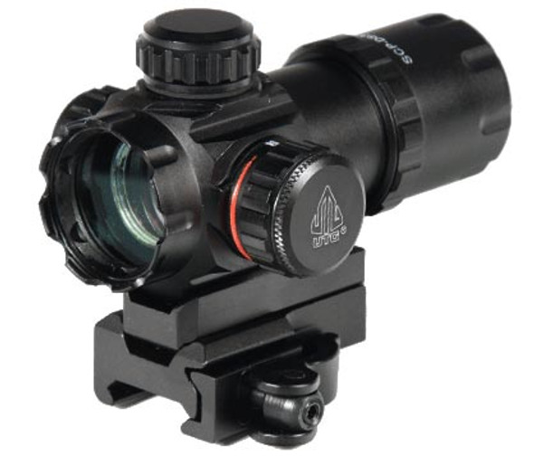 UTG 3.9" 30mm Red Dot Combat Sight w/ Quick-Disconnect Mount