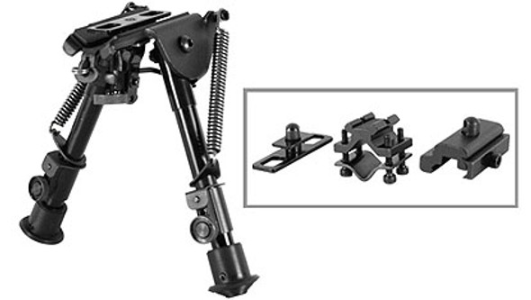 NcSTAR ABPGF Precision Grade Bipod w/ 3 Adapters - Full Size