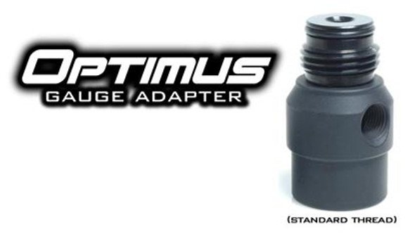 TechT Optimus 360 Swivel Gauge Adapter - Black