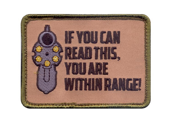 Rothco PVC Skull/Knife Morale Patch - Coyote