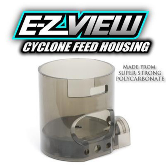TechT E-Z View (EZ View) Cyclone Feed Housing - Polycarbonate
