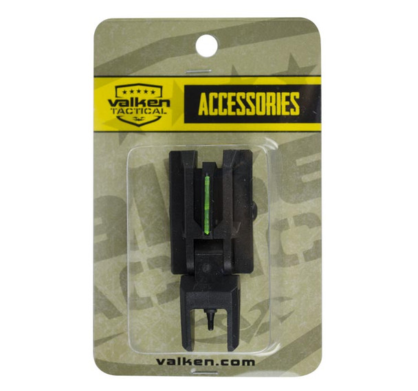  Valken Folding Front Sight - Black/Neon