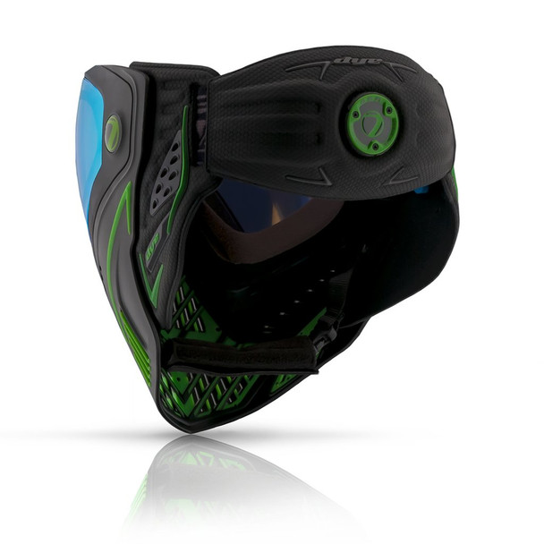 DYE i5 Invision Paintball Goggles - EMERALD 2.0 BLK/LIME