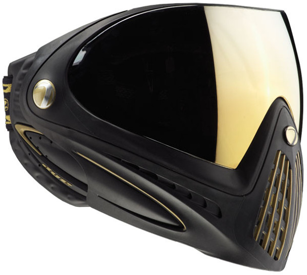 DYE i4 Invision Paintball Goggles - Black/Gold