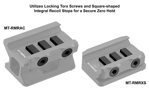 UTG Super Slim Picatinny RMR Mount 2 in 1 Combo