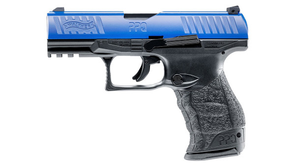 T4E Walther PPQ M2 .43 Cal  Paintball Marker w/2 Mags - Blue/Black