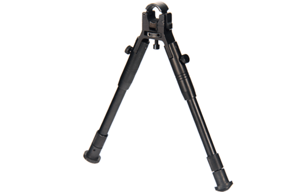 UTG New Gen Reinforced Clamp-on Bipod w/Cent Ht 8.7"-10.2"