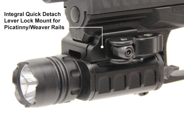 UTG Flashlight Lower Rail Mount