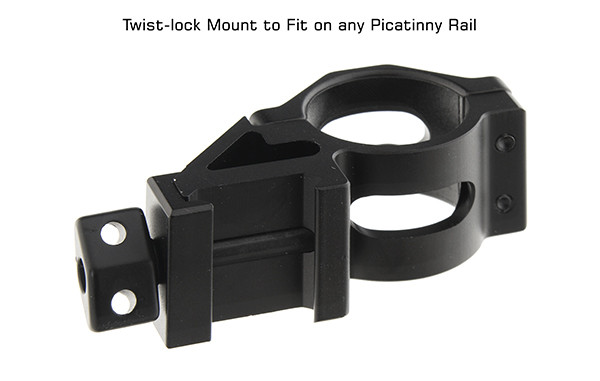 UTG Tactical Angled Offset Ring Mount RG-FL138 | ROCKSTAR Tactical