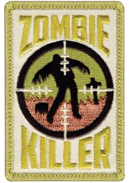 Zombie Killer Velco Patch