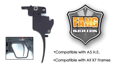 TechT Paintball Fang Trigger - A5 H.E. and X7 - ROCKSTAR Tactical
