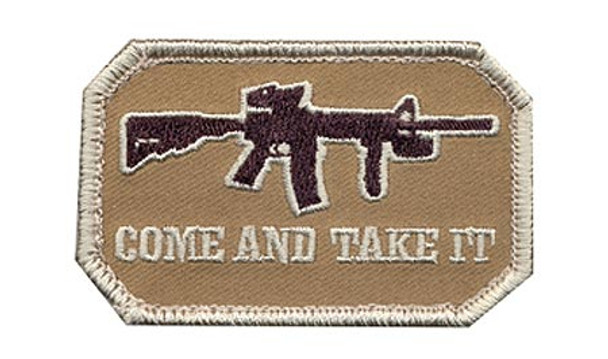 Come and Take It Velco Patch