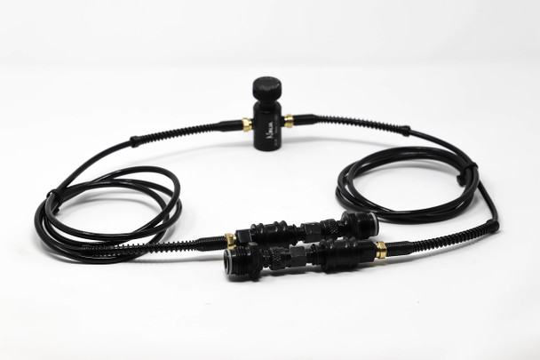 Ninja Microbore Dual Remote Line w/ Slide Checks