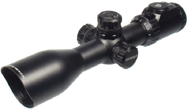 UTG 3-12X44 30mm Compact Scope w/ AO/ 36-color Glass Mil-dot