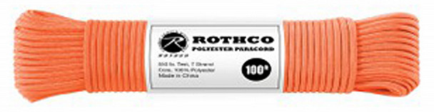 Rothco Paracord Polyester 7 Strand 550lb 100' Roll