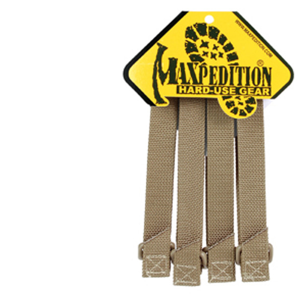 Maxpedition 5" TacTie Attachment Strap (Pkg of 4)